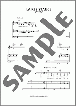 La Resistance (Medley) (from South Park)(Trey Parker) 楽譜 ピアノ & ボーカル & ギター ダウンロード