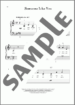 Someone Like You (from Jekyll And Hyde)(Linda Eder) 楽譜 ピアノ（ソロ） ダウンロード