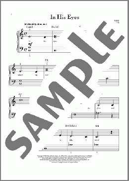 In His Eyes (from Jekyll And Hyde)(Leslie Bricusse) 楽譜 ピアノ(ソロ) ダウンロード