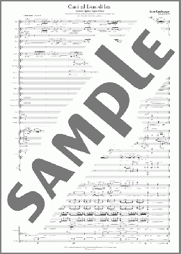 Canti ed estasi di Lea (Suite de l'opera L'enigma di Lea)-Full Score(Benet Casablancas) 楽譜 オーケストラ(パート) ダウンロード