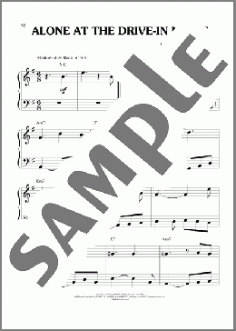 Alone At The Drive-In Movie (from Grease)(Jim Jacobs/Warren Casey/Warren Casey & Jim Jacobs) 楽譜 ピアノ(ソロ) ダウンロード
