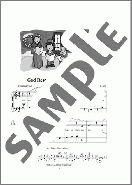 God Rest Ye Merry, Gentlemen(Traditional English Carol) 楽譜 ピアノ(ソロ) ダウンロード