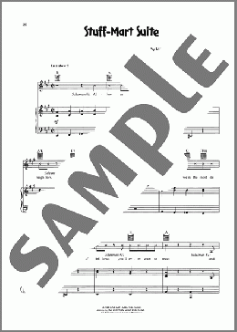 Stuff-Mart Suite(VeggieTales) 楽譜 ピアノ & ボーカル & ギター ダウンロード