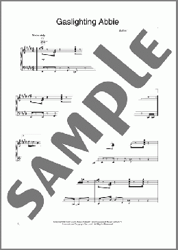 Gaslighting Abbie(Steely Dan) 楽譜 ピアノ & ボーカル & ギター ダウンロード