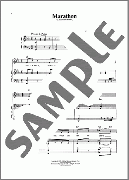 Marathon (Les Flamandes) (from Jacques Brel Is Alive And Well And Living In Paris)(Eric Blau) 楽譜 ピアノ & ボーカル ダウンロード