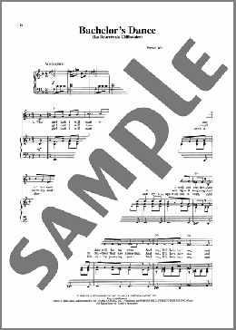 Bachelor's Dance (La Bourree Du Celibataire)(Eric Blau) 楽譜 ピアノ & ボーカル ダウンロード