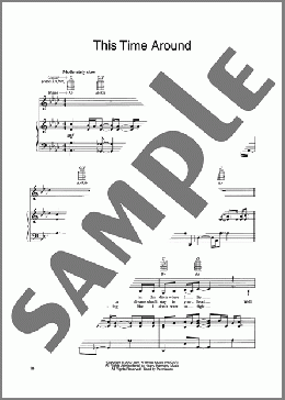 This Time Around(Hanson) 楽譜 ピアノ & ボーカル & ギター ダウンロード