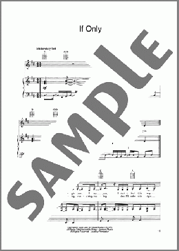 If Only(Hanson) 楽譜 ピアノ & ボーカル & ギター ダウンロード