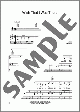 Wish That I Was There(Hanson) 楽譜 ピアノ & ボーカル & ギター ダウンロード