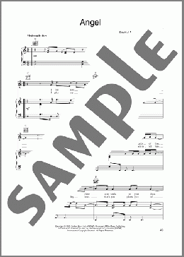 Angel(Dave Matthews Band) 楽譜 ピアノ & ボーカル & ギター ダウンロード