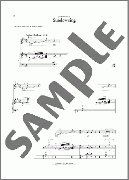 Sundowning(Ben Nobuto) 楽譜 ピアノ & ボーカル ダウンロード