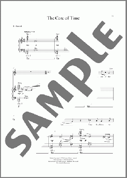 The Core Of Time(Cheryl Frances-Hoad/Di Sherlock) 楽譜 ピアノ & ボーカル ダウンロード