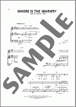 Where Is The Warmth? (from The Baker's Wife)(Stephen Schwartz) 楽譜 ピアノ & ボーカル ダウンロード