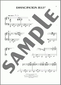Emancipation Blues (arr. Brent Edstrom)(Oliver Nelson) 楽譜 ピアノ（ソロ） ダウンロード