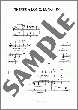 There's A Long, Long Trail(Stoddard King/Zo Elliot) 楽譜 ピアノ & ボーカル & ギター ダウンロード