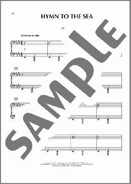 Hymn To The Sea (from Titanic)(James Horner) 楽譜 ピアノ（連弾） ダウンロード