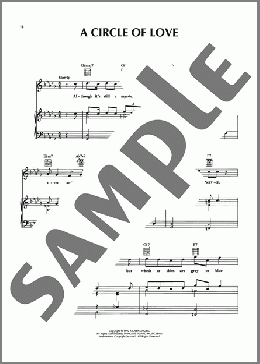 A Circle Of Love(Abbey Lincoln) 楽譜 ピアノ & ボーカル & ギター ダウンロード