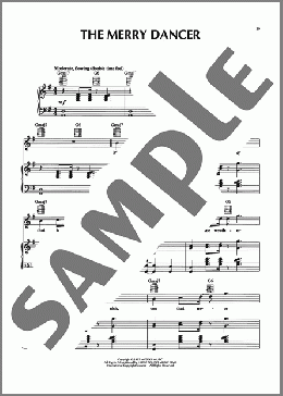 The Merry Dancer(Abbey Lincoln) 楽譜 ピアノ & ボーカル & ギター ダウンロード