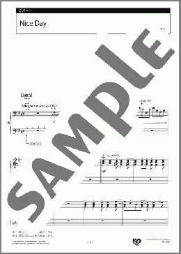 Nice Day 5パート(大野 三知代) 楽譜 エレクトーン（アンサンブル） 中級 ダウンロード