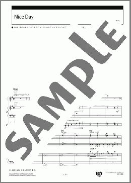 Nice Day スコア(大野 三知代) 楽譜 エレクトーン（アンサンブル） 中級 ダウンロード