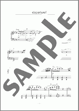 departure!(小野 正利) 楽譜 ピアノ(ソロ) 初~中級 ダウンロード