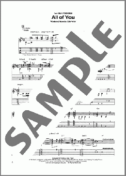 All Of You (from Silk Stockings)(Don Ameche/Fred Astaire & Cyd Charisse) 楽譜 ギター（その他） ダウンロード