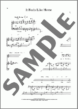 It Feels Like Home(John Bucchino/Daisy Prince) 楽譜 ピアノ & ボーカル ダウンロード