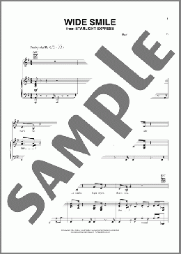 Wide Smile (from Starlight Express)(Andrew Lloyd Webber) 楽譜 ピアノ & ボーカル & ギター ダウンロード