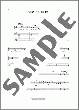 Simple Boy (from The Prince And The Pauper)(Bernie Garzia) 楽譜 ピアノ & ボーカル ダウンロード