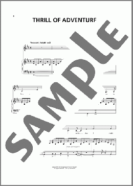 Thrill Of Adventure (from The Prince And The Pauper)(Bernie Garzia) 楽譜 ピアノ & ボーカル ダウンロード