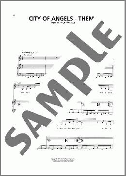 City Of Angels-Theme(Cy Coleman) 楽譜 ピアノ & ボーカル & ギター ダウンロード