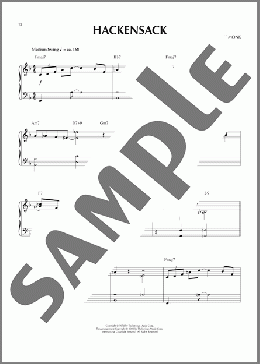 Hackensack (arr. Ronnie Mathews)(Thelonious Monk) 楽譜 ピアノ（ソロ） ダウンロード