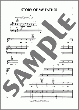 Story Of My Father(Abbey Lincoln) 楽譜 ピアノ & ボーカル & ギター ダウンロード