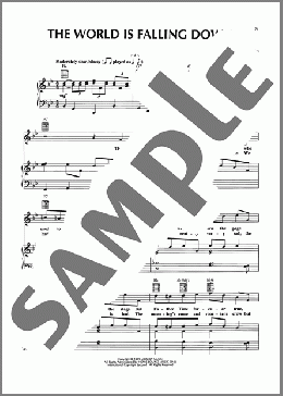 The World Is Falling Down(Abbey Lincoln) 楽譜 ピアノ & ボーカル & ギター ダウンロード