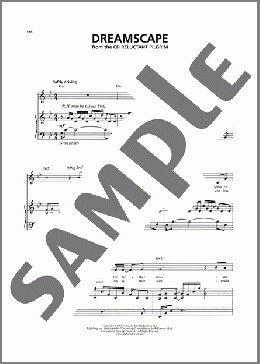 Dreamscape(Stephen Schwartz) 楽譜 ピアノ & ボーカル ダウンロード