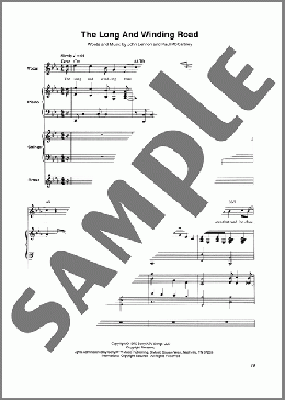 The Long And Winding Road(The Beatles) 楽譜 その他 ダウンロード