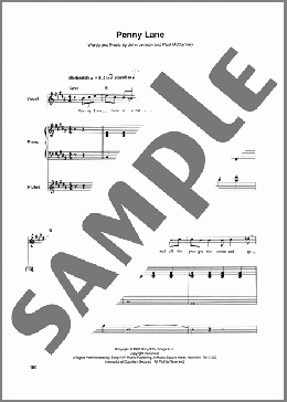 Penny Lane(The Beatles) 楽譜 その他 ダウンロード