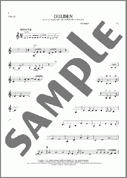 Golden (from KPop Demon Hunters)(Huntr/X (Ejae, Audrey Nuna And Rei Ami)) 楽譜 バイオリン ダウンロード