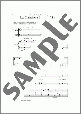Let Christians All With Joyful Mirth(Owain Park) 楽譜 合唱（その他） ダウンロード