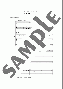 For The Fallen(Owain Park) 楽譜 合唱（その他） ダウンロード