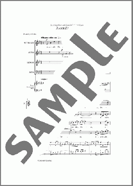 Ascendit Deus(Owain Park) 楽譜 合唱（その他） ダウンロード