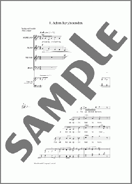 Five Carols(Owain Park) 楽譜 合唱（その他） ダウンロード