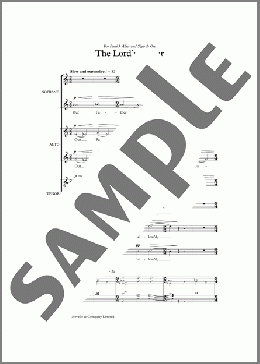 The Lord's Prayer(Owain Park) 楽譜 合唱（その他） ダウンロード
