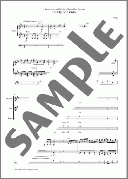 Trinity Te Deum(Owain Park) 楽譜 合唱（その他） ダウンロード