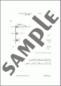 Ave Maris Stella(Owain Park) 楽譜 合唱（その他） ダウンロード