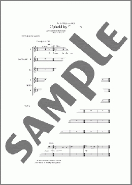 Upheld By Stillness(Owain Park) 楽譜 合唱（その他） ダウンロード