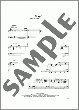 Fragile(Sting) 楽譜 ピアノ（ソロ） ダウンロード