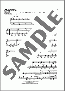 Let's Have Another One(Lawrence Welk) 楽譜 ピアノ（ソロ） ダウンロード