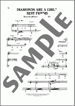Diamonds Are A Girl's Best Friend (from Gentlemen Prefer Blondes)(Leo Robin/Jule Styne) 楽譜 ピアノ & ボーカル ダウンロード