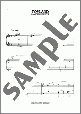 Toyland(Victor Herbert/Glen MacDonough) 楽譜 ピアノ(ソロ) ダウンロード